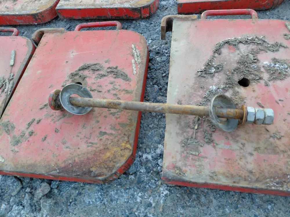 Massey Ferguson etupainot - 8kpl-sarja / Nokkapainot MF165S traktorista