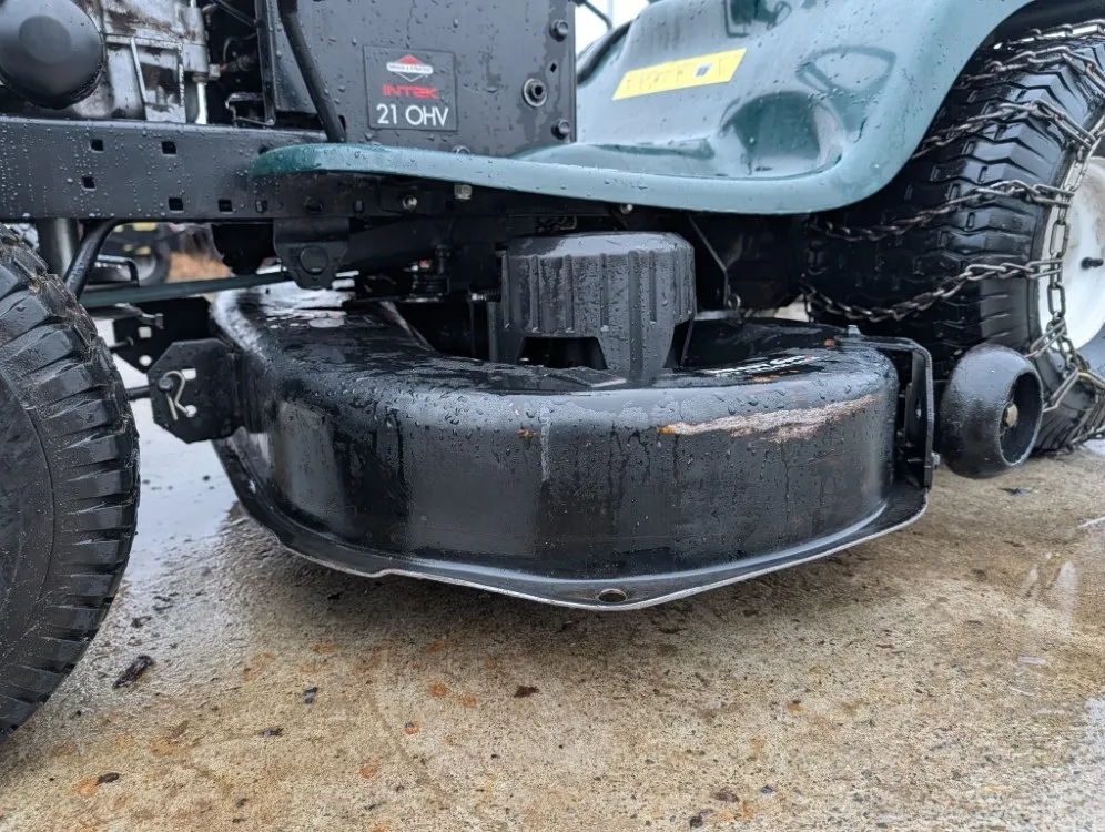 Craftsman LT1000 ruohonleikkuri / 21hv - päältäajatteva - Katso video!