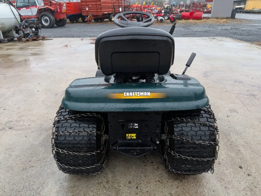 Craftsman LT1000 ruohonleikkuri / 21hv - päältäajatteva - Katso video!