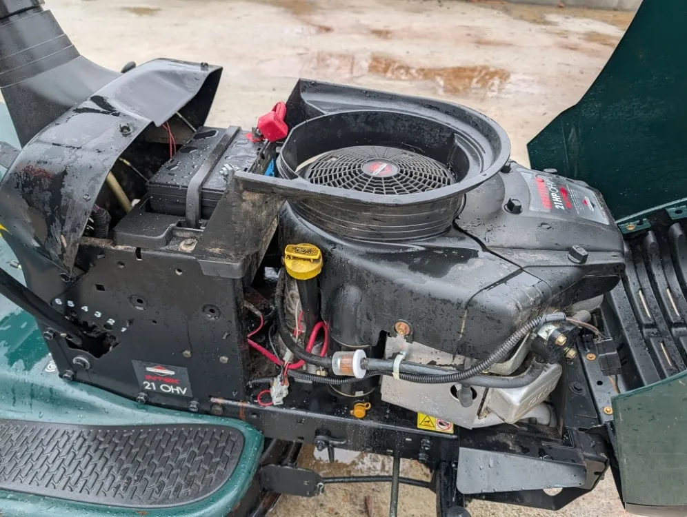 Craftsman LT1000 ruohonleikkuri / 21hv - päältäajatteva - Katso video!