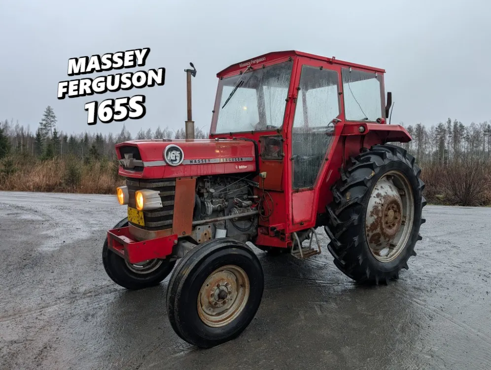 Massey Ferguson 165S / Huiput takarenkaat - Katso video!