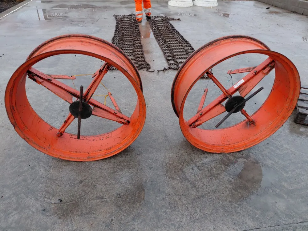 Salpaset paripyörävanteet 38" / 38 tuumaa - veivattavat