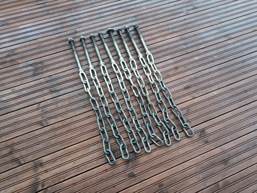 Paripyörien kiinnitysketjut  8kpl / Pituus 700 mm