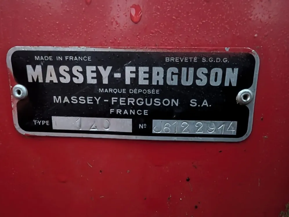 Massey Ferguson 120 kovapaalain / Kanttipaalain - Siisti kone!