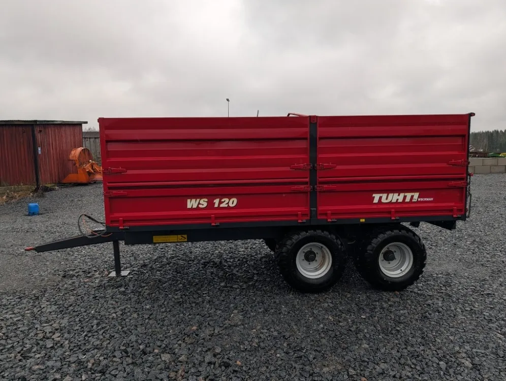 Tuhti WS 120 telikippikärry / Siisti ja hyvät varusteet - Katso video!