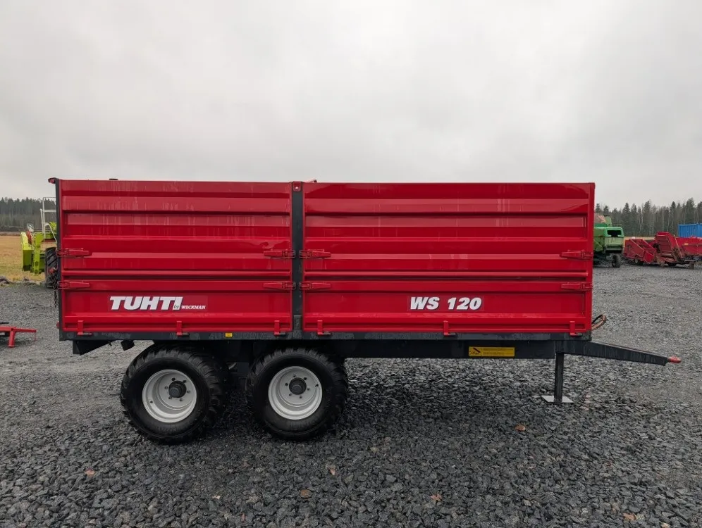 Tuhti WS 120 telikippikärry / Siisti ja hyvät varusteet - Katso video!