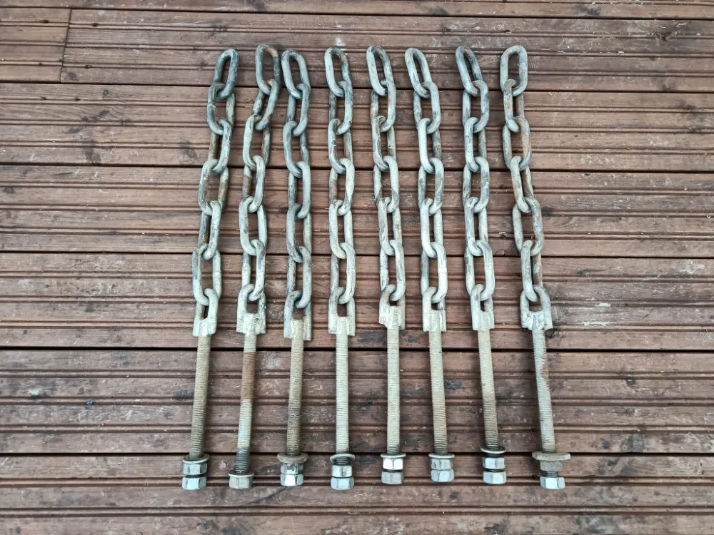 Paripyörien kiinnitysketjut  8kpl / Pituus 600 mm