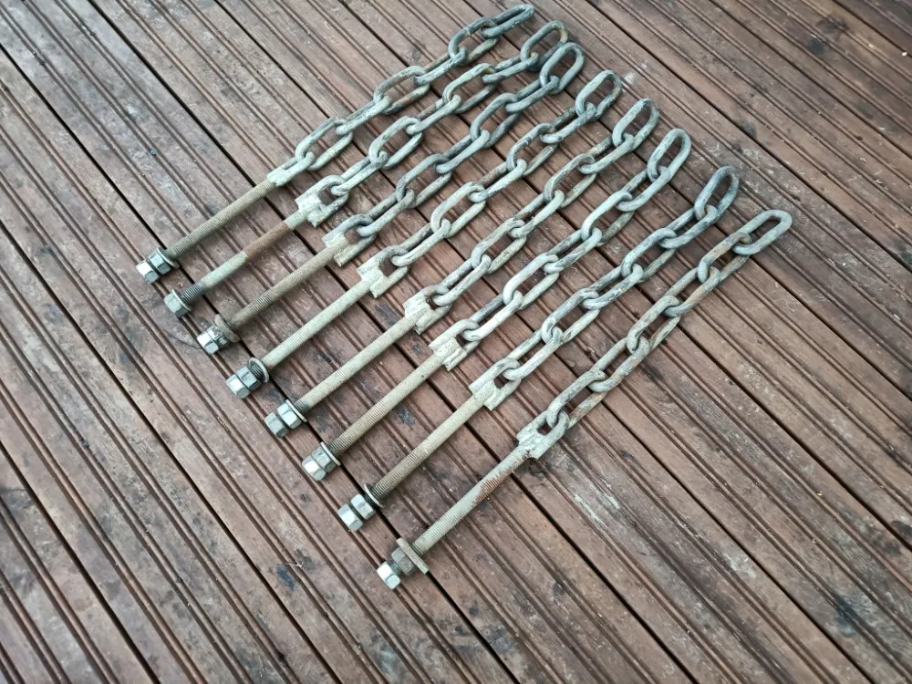 Paripyörien kiinnitysketjut  8kpl / Pituus 600 mm