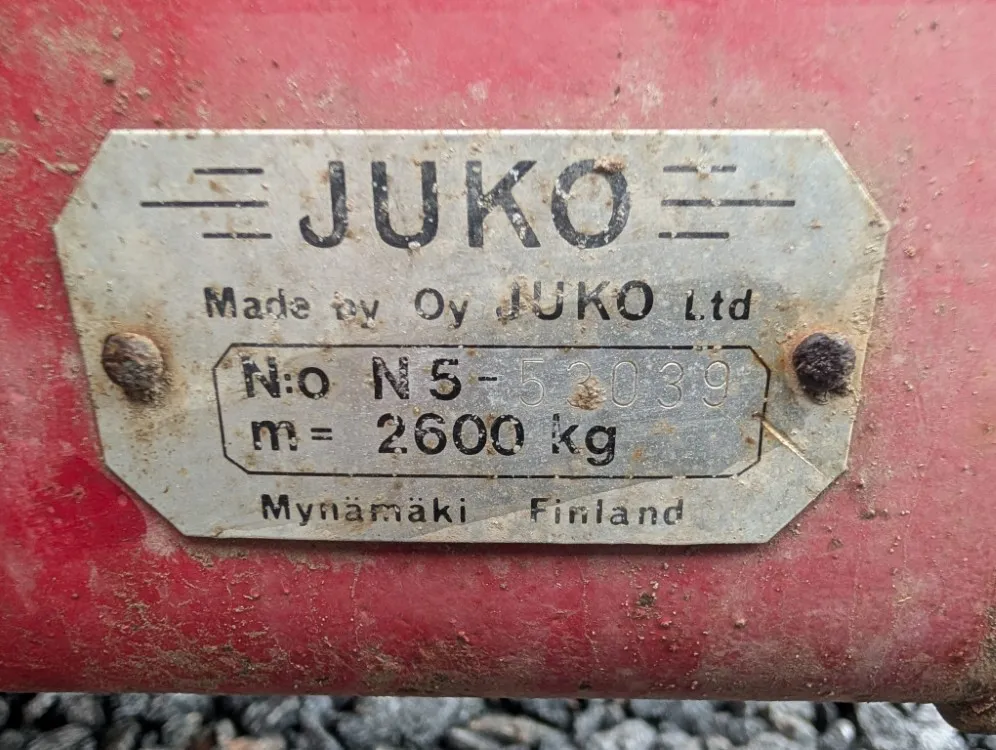 Juko Maximat perunannostokone / N5 - VARAOSIKSI