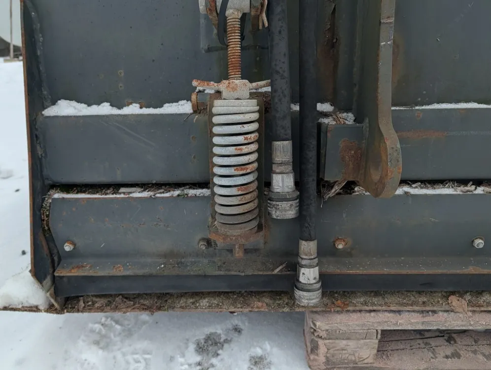 Hiekoituskauha 250cm / Volvo kiinnike - Katso video!