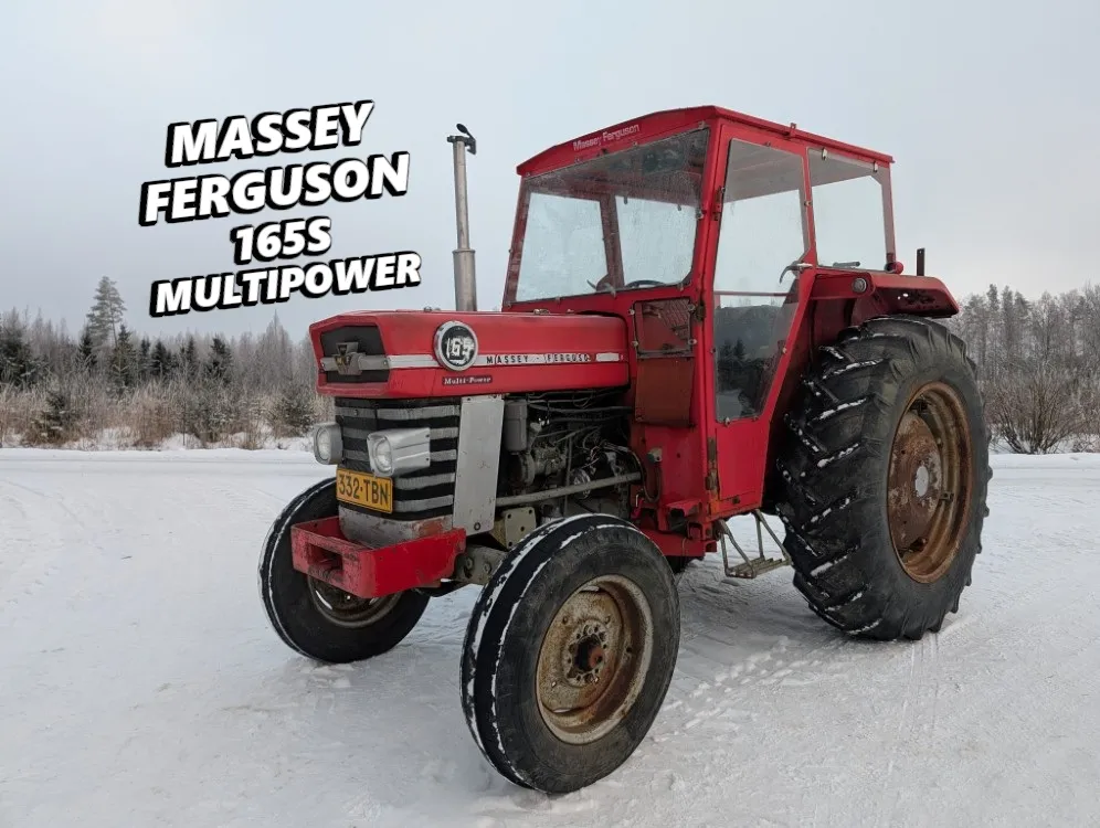 Massey Ferguson 165S MultiPower / Katso video!