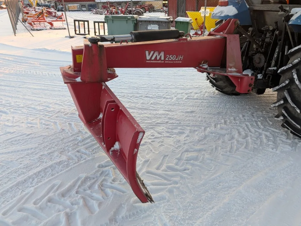 VM 250JH perälevy - Siisti / Hydraulisesti kääntyvä - Katso video!