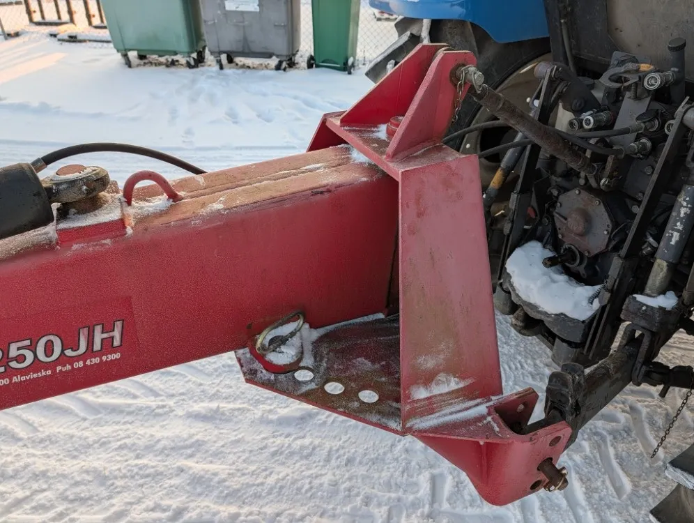 VM 250JH perälevy - Siisti / Hydraulisesti kääntyvä - Katso video!