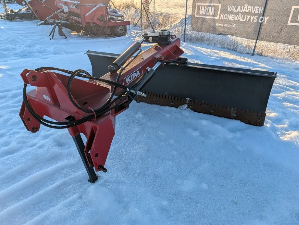 Kipa MHX 275cm perälevy / Täyshydraulinen- siisti - Katso video!