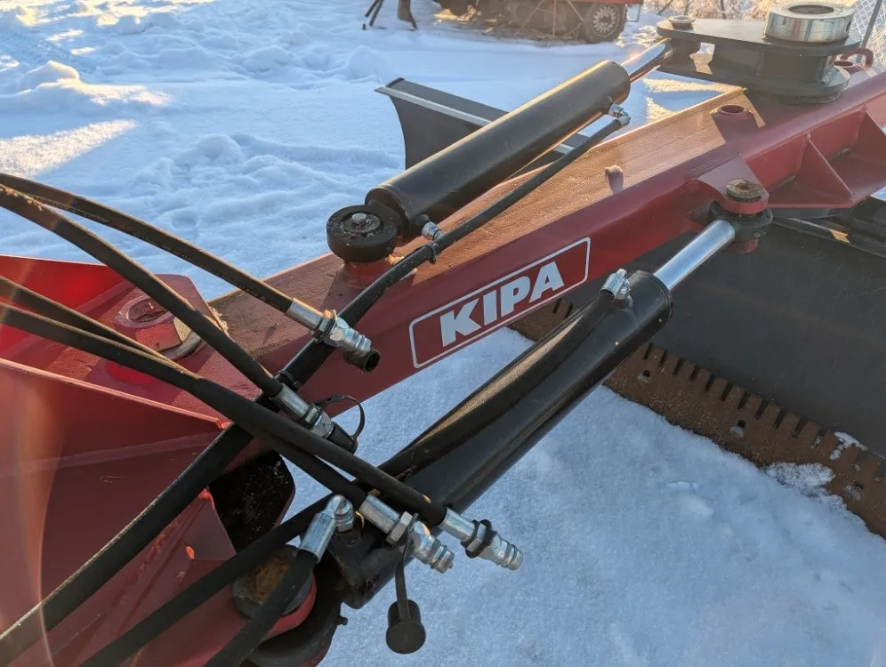 Kipa MHX 275cm perälevy / Täyshydraulinen- siisti - Katso video!