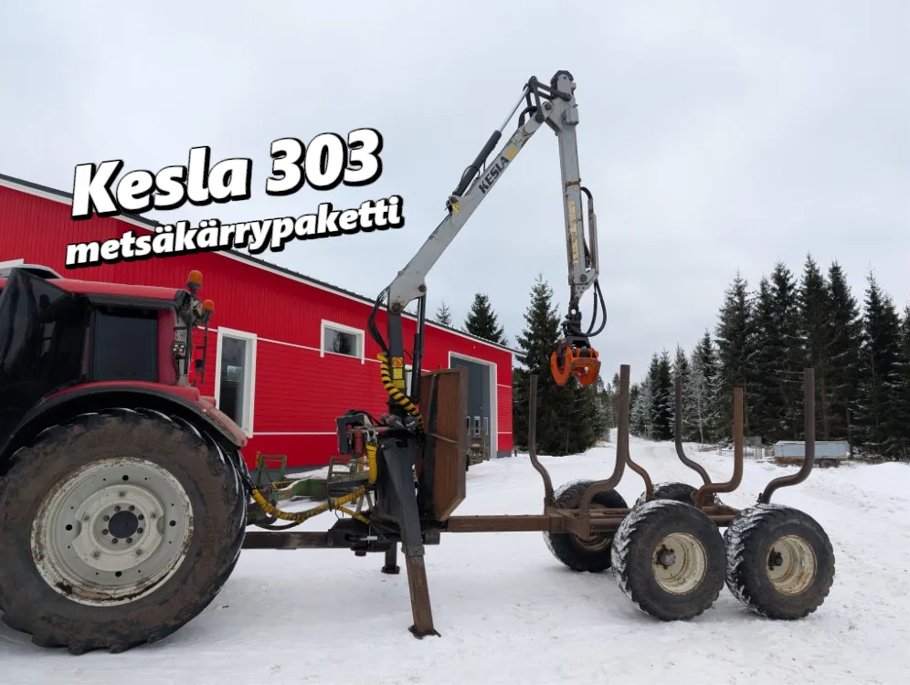 Kesla 303 metsäkärrypaketti / Asiakkaan lukuun - Katso video!