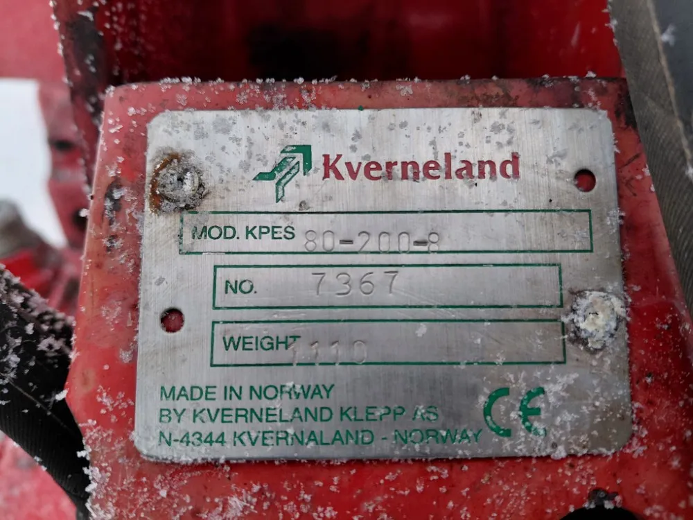 Kverneland ES 80-200-8 kääntöaura / 4-siipinen paluuaura - Katso video!