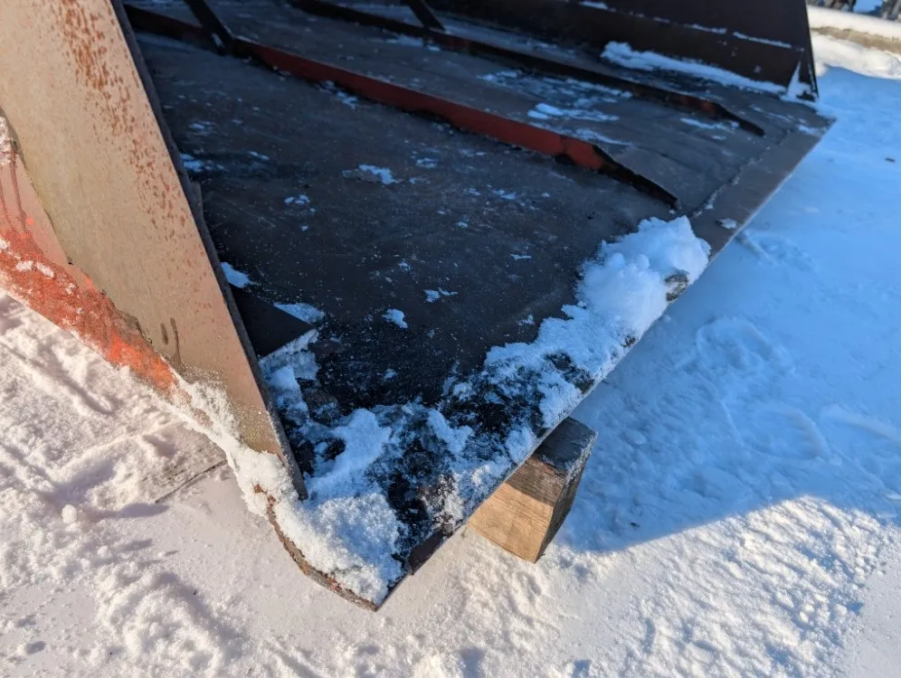 Hakekauha 243cm - EURO-kiinnike / Todella iso ja tilava kauha!