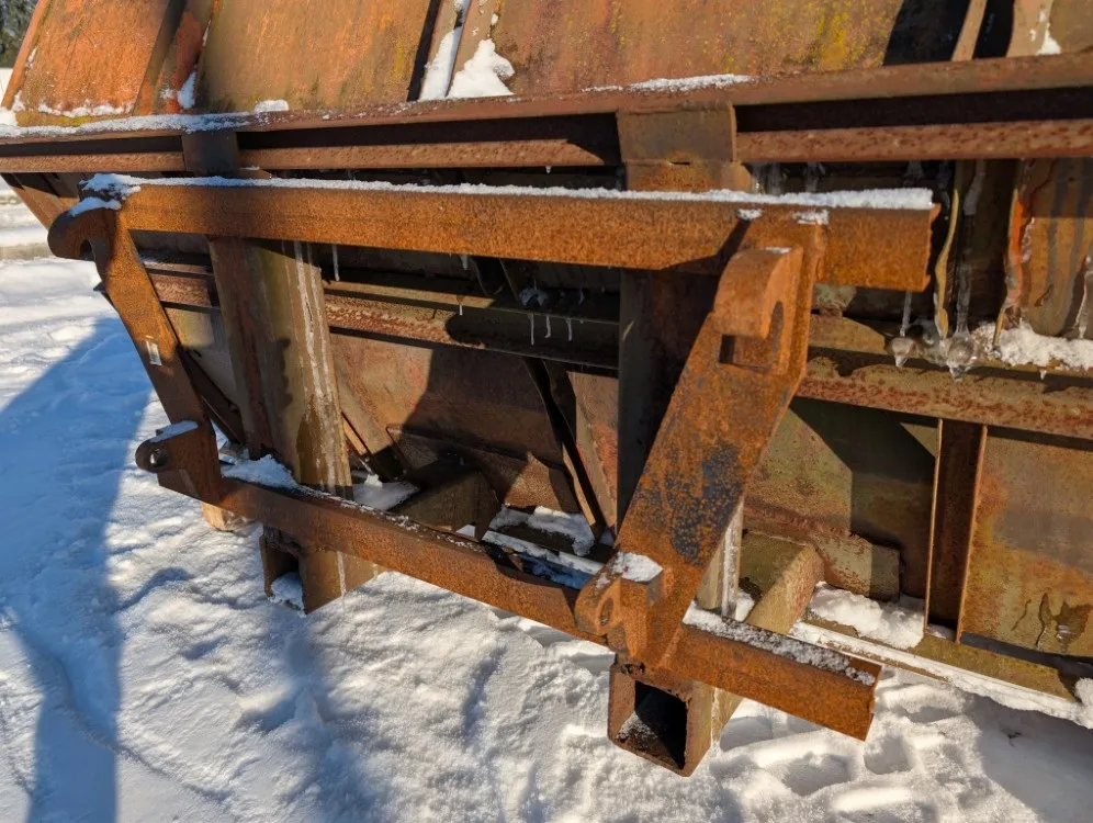 Hakekauha 243cm - EURO-kiinnike / Todella iso ja tilava kauha!