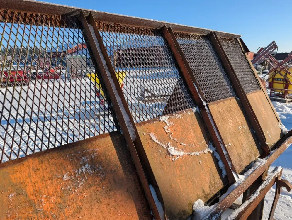 Hakekauha 243cm - EURO-kiinnike / Todella iso ja tilava kauha!