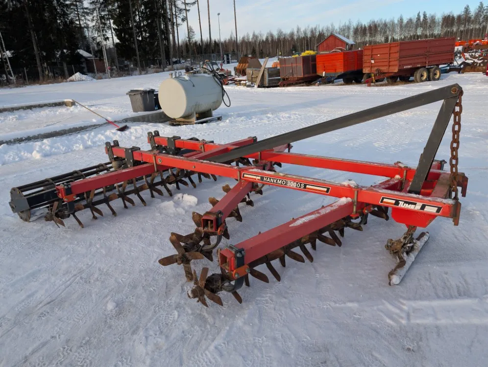 Tume Hankmo 3000S lapiorullaäes / Putkipakkerilla
