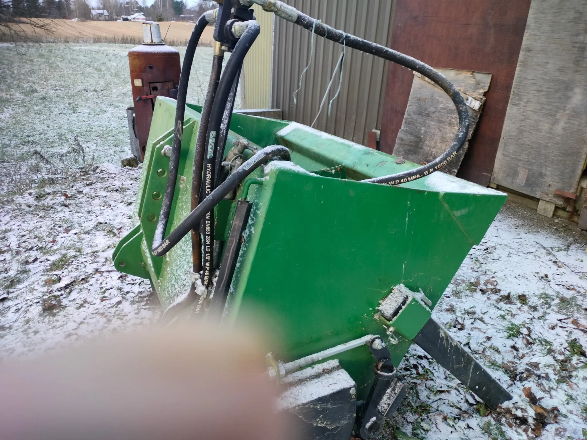 Kauhahiekoitin Sami 150cm / 3-pistekiinnitys - Asiakkaan lukuun