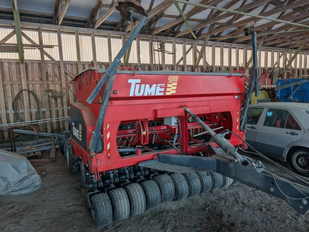 Tume Nova Combi 300cm kylvölannoitin / Täyskiekkokone - Myydään asiakkaan lukuun