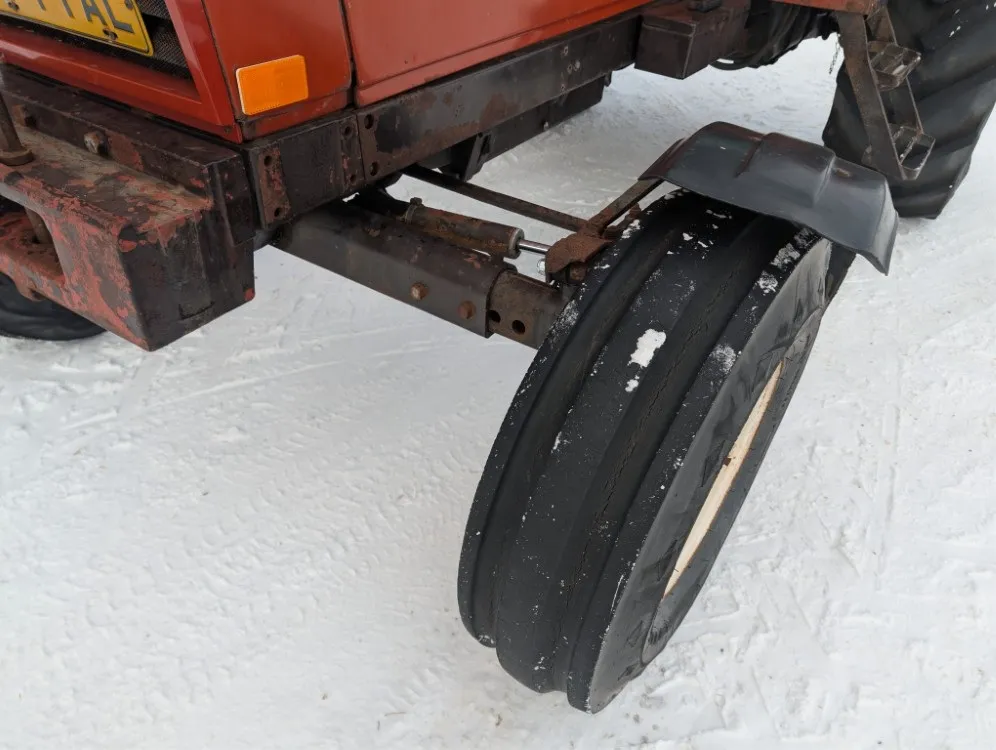 Fiat 100-90 Fiatagri traktori - takaveto / Juuri kattavasti huollettu - Katso video!
