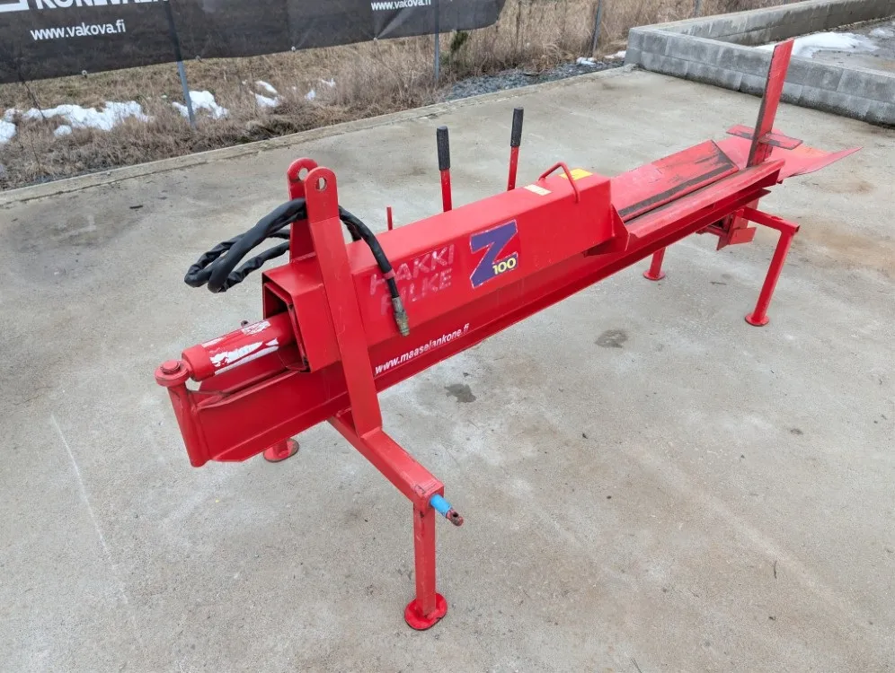 Hakki Pilke Z100 hydraulihalkaisija / Asiallinen kone - Katso video!