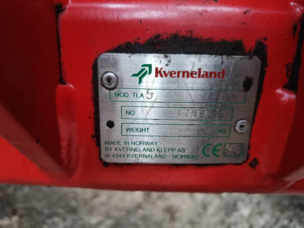 Kverneland TLA 500cm äes  mm. etulana / Upeakuntoinen - Myydään asiakkaan lukuun!
