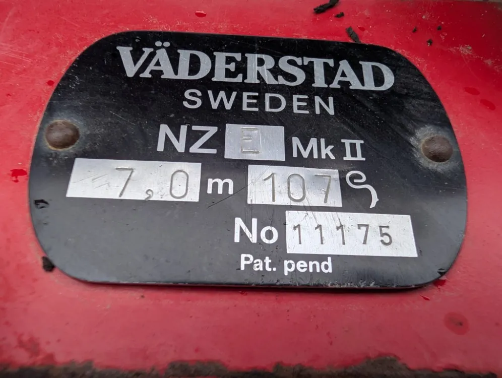 Väderstad NZE MK2 700cm äes / Hydraulinen etulata - jälkihara - VIDEO