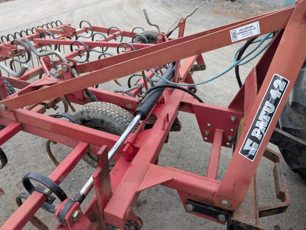 Patu EP42 pyörä-äes / Etulana ja jälkihara, katso video!