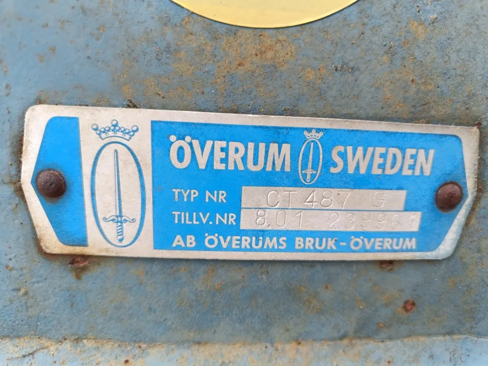 Överum CT487 4-siipinen sarka-aura / Täysautomaatti aura tukipyörällä