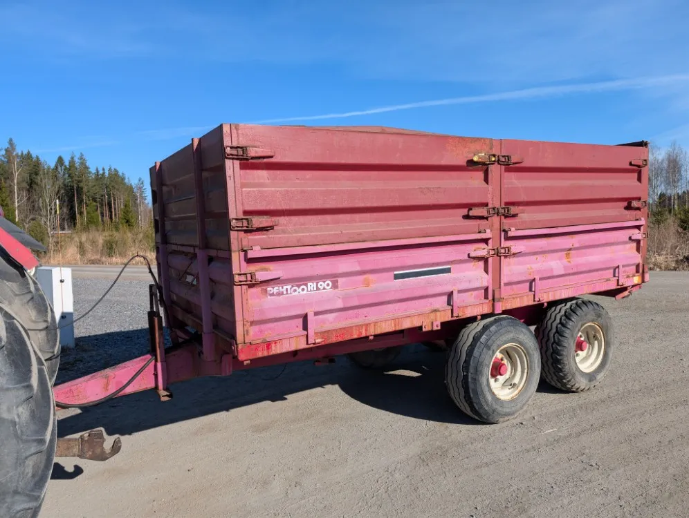 Pehtoori 90 telikippikärry / 9000kg - 100HL - Katso video!