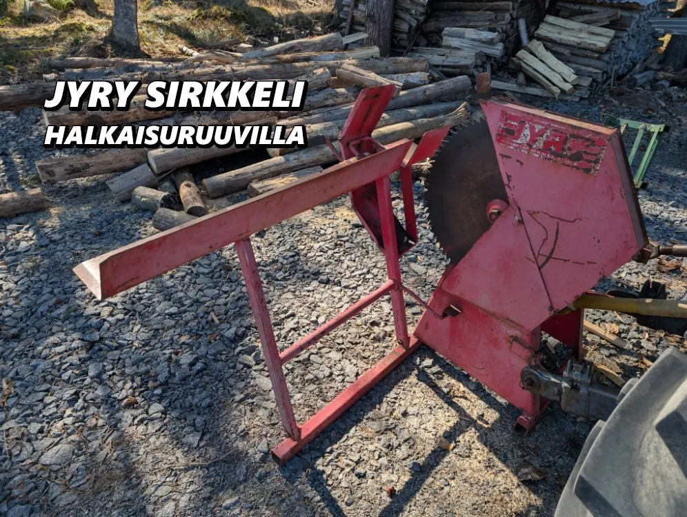 Jyry klapisirkkeli / Halkaisuruuvilla - Video!