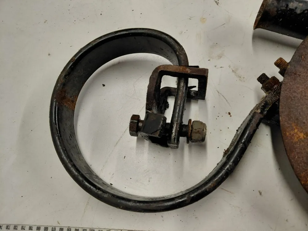 Simulta Junkkari kylvölannoittimen / Kiekkovannas etu vasen