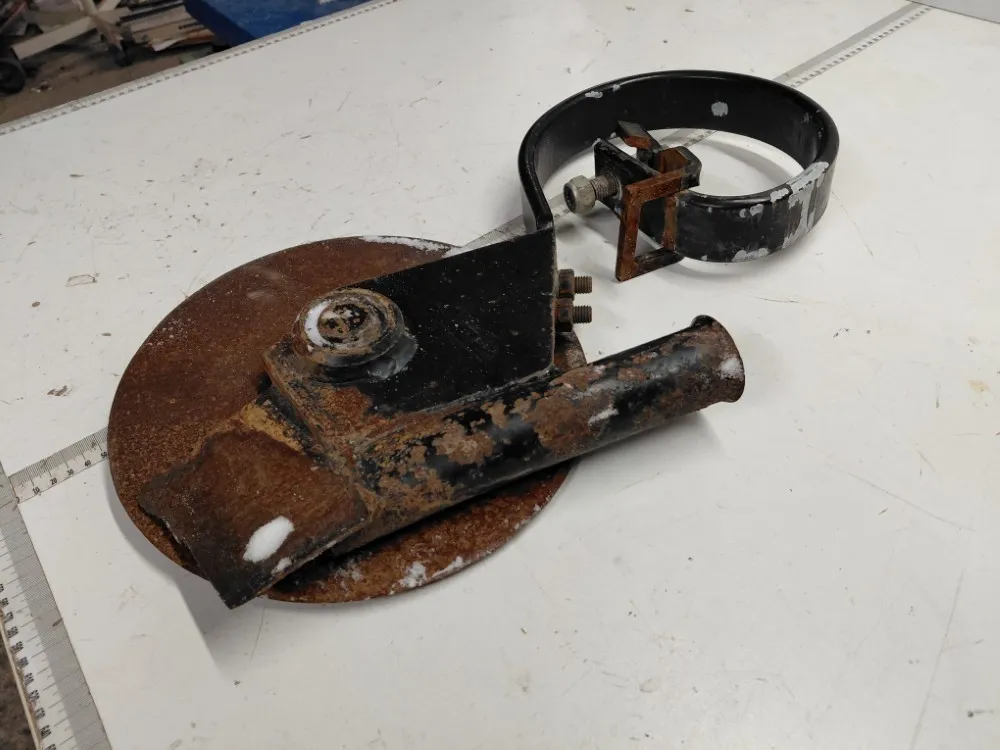 Simulta Junkkari kylvölannoittimen / Kiekkovannas etu oikea