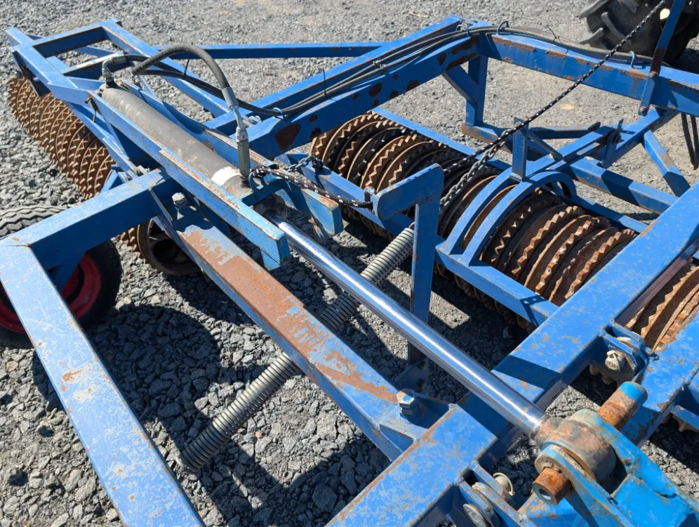 Dalbo Rollomat jyrät, 630cm / Kiekot 50cm, hydraulisesti taittuva, video!