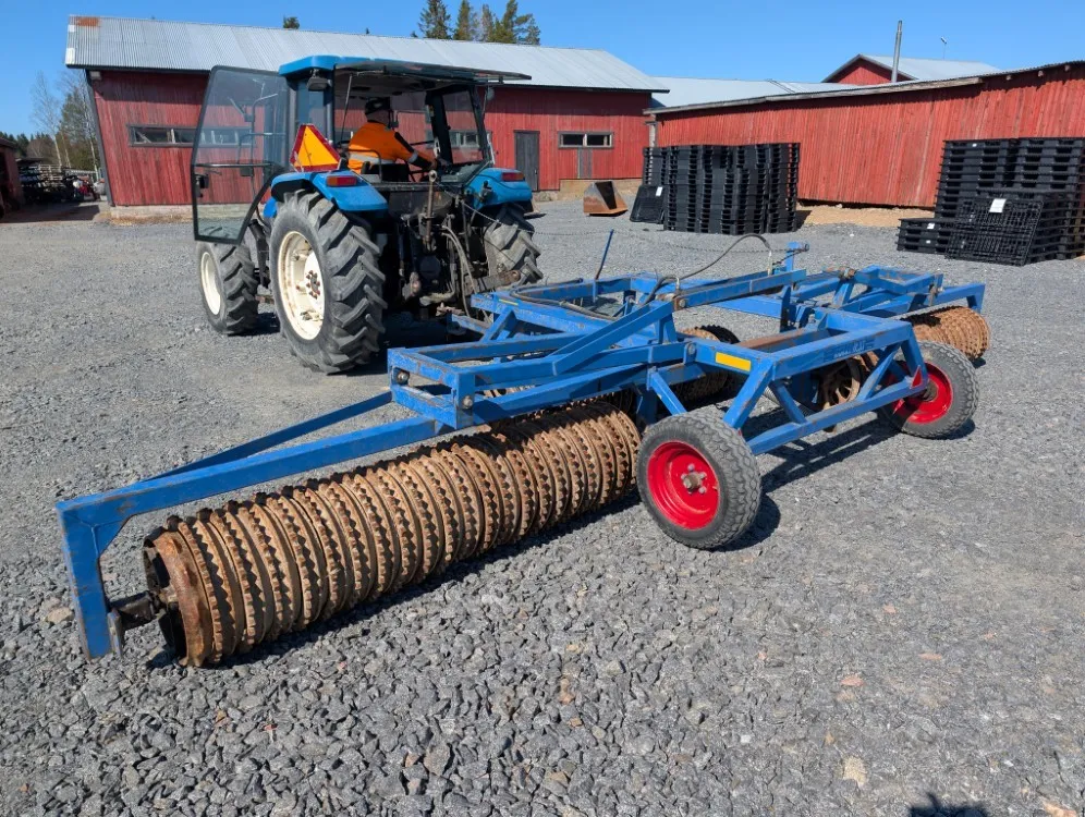 Dalbo Rollomat jyrät, 630cm / Kiekot 50cm, hydraulisesti taittuva, video!