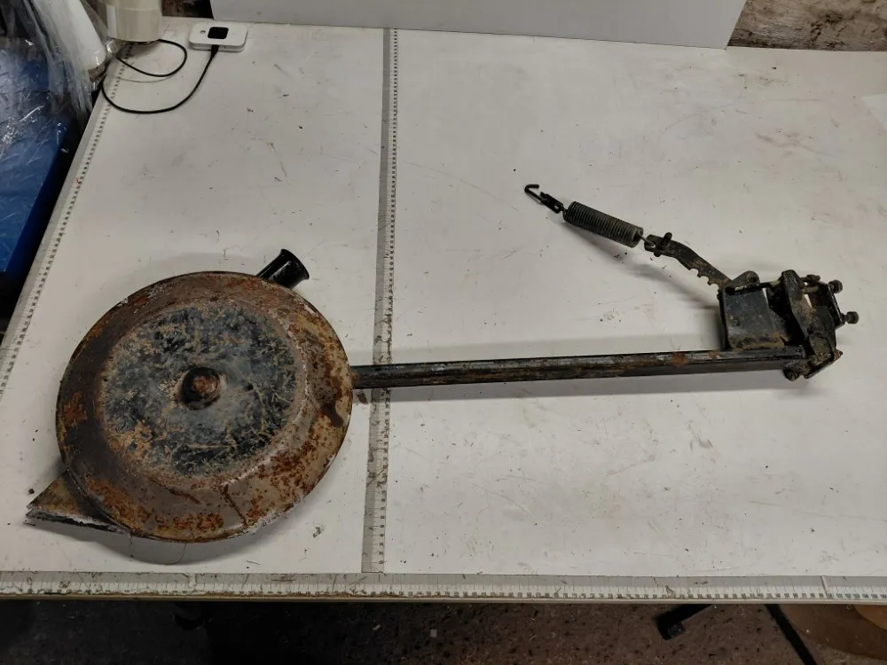 Simulta Junkkari kylvölannoittimen / kiekkovannas taka oikea