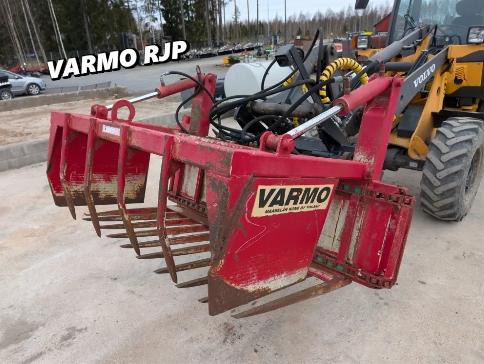 Varmo RJP rehunjakokauha / Hydraulinen, EURO sovite, katso video!