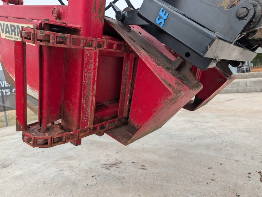 Varmo RJP rehunjakokauha / Hydraulinen, EURO sovite, katso video!