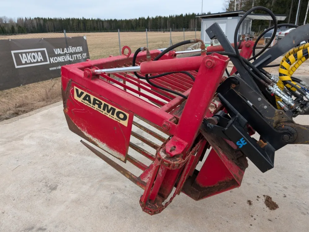 Varmo RJP rehunjakokauha / Hydraulinen, EURO sovite, katso video!