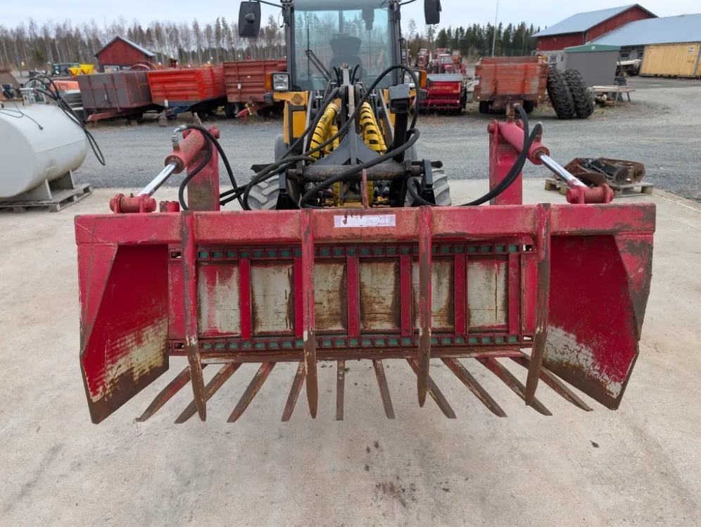 Varmo RJP rehunjakokauha / Hydraulinen, EURO sovite, katso video!