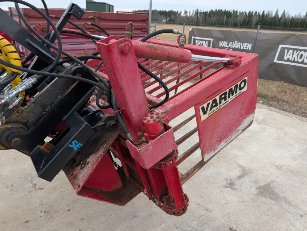 Varmo RJP rehunjakokauha / Hydraulinen, EURO sovite, katso video!