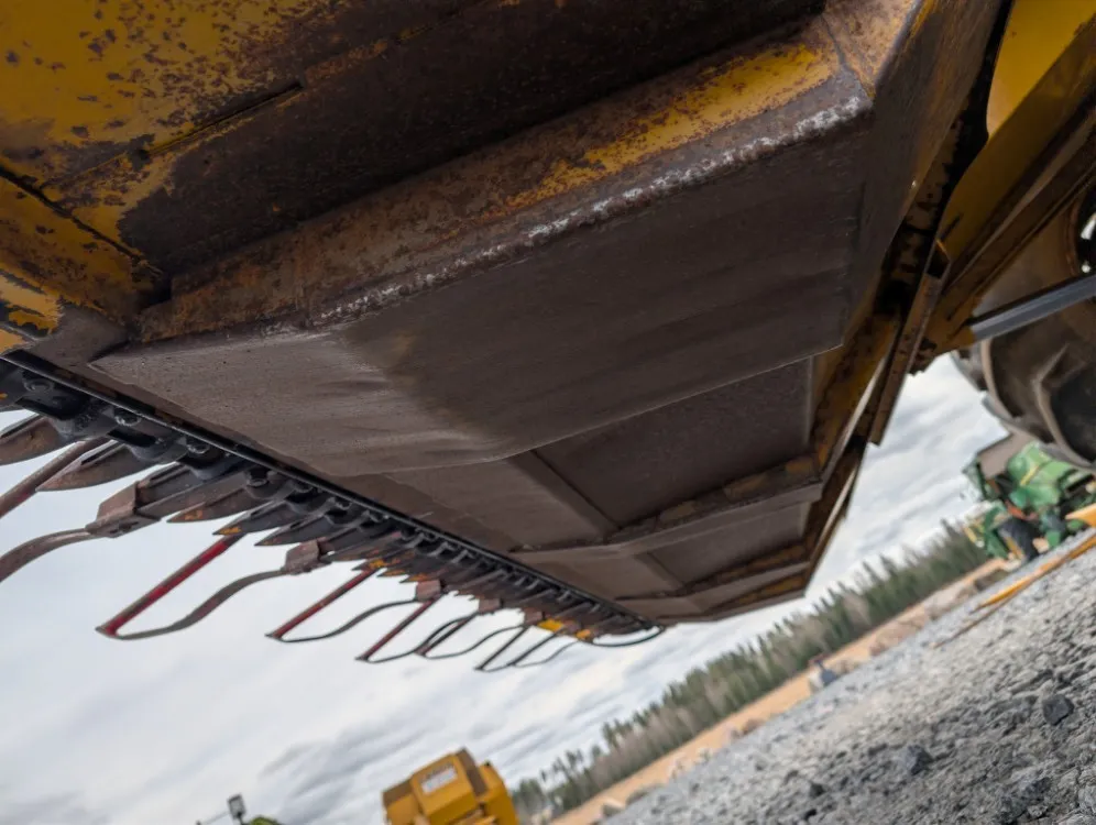 Sampo 580 hytitön leikkuupuimuri /