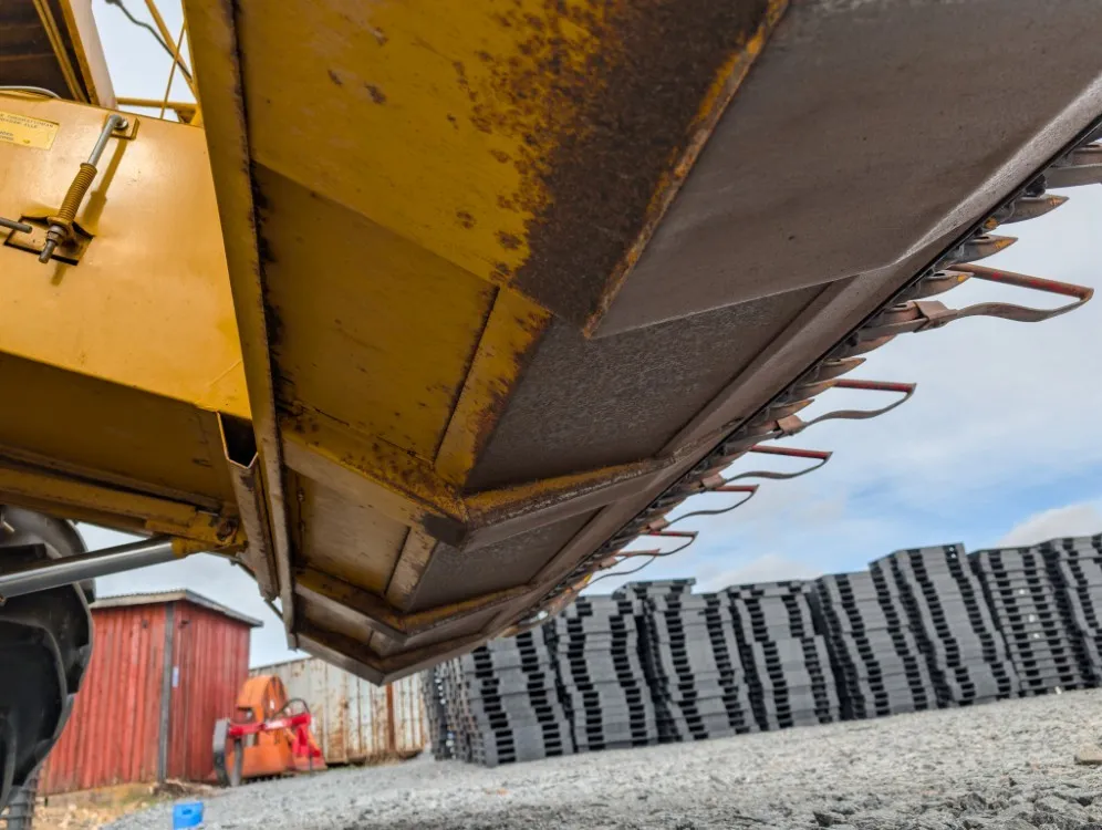 Sampo 580 hytitön leikkuupuimuri /