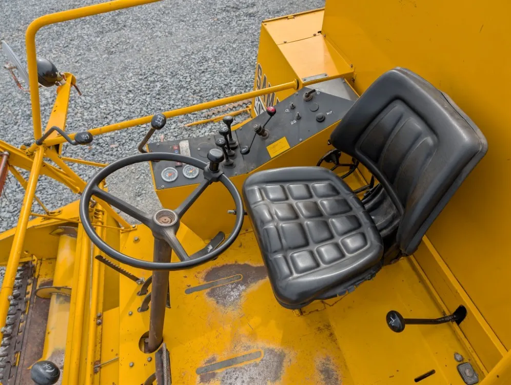 Sampo 580 hytitön leikkuupuimuri /