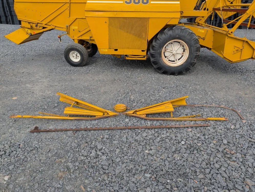 Sampo 580 hytitön leikkuupuimuri /