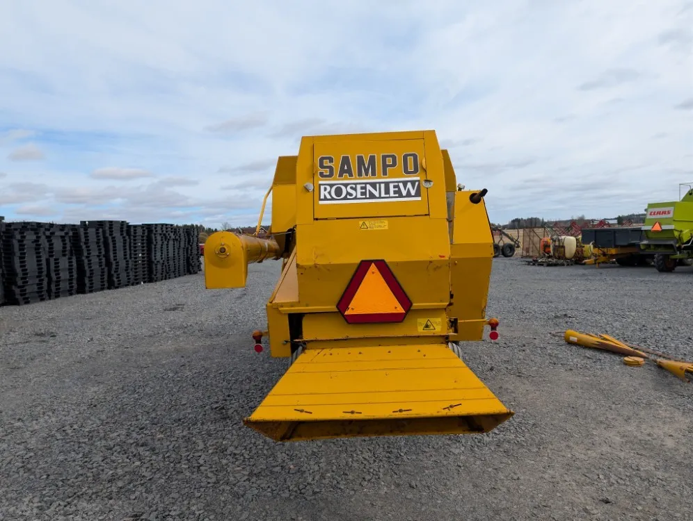 Sampo 580 hytitön leikkuupuimuri /